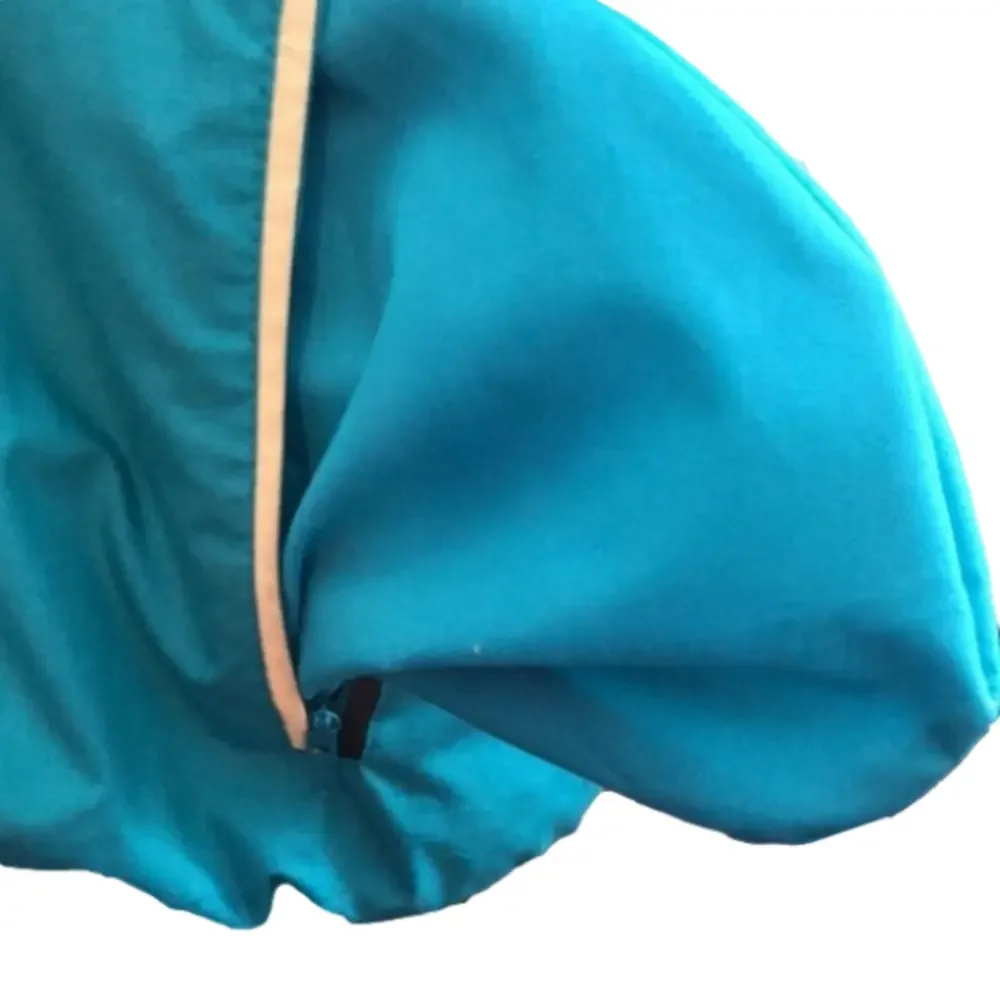 HORIZON Vintage Outerwear Reversible Turquoise Cream Black Puffer Ski Jacket—Lrg - Picture 9 of 16